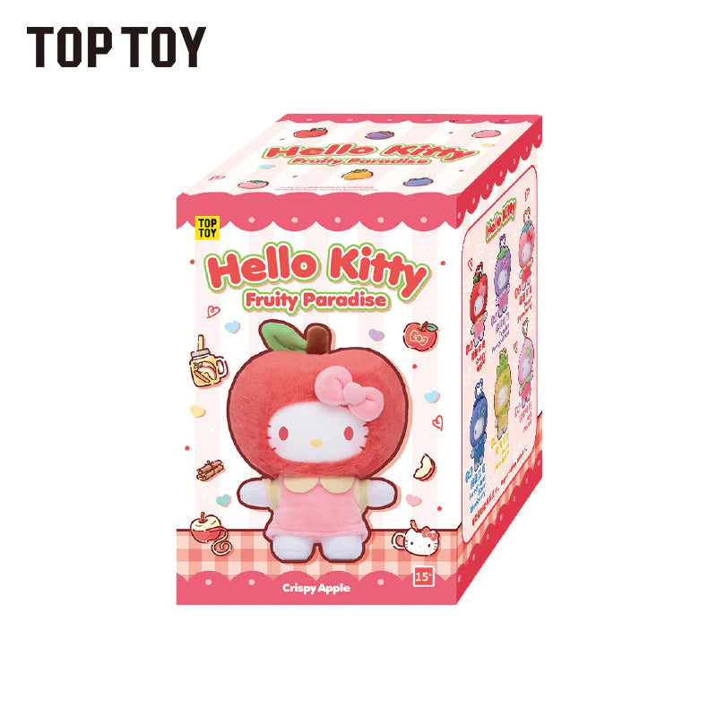 Toptoy Hello Kitty Fruity Paradise Vinyl Plush Keychain Gift Blind Box