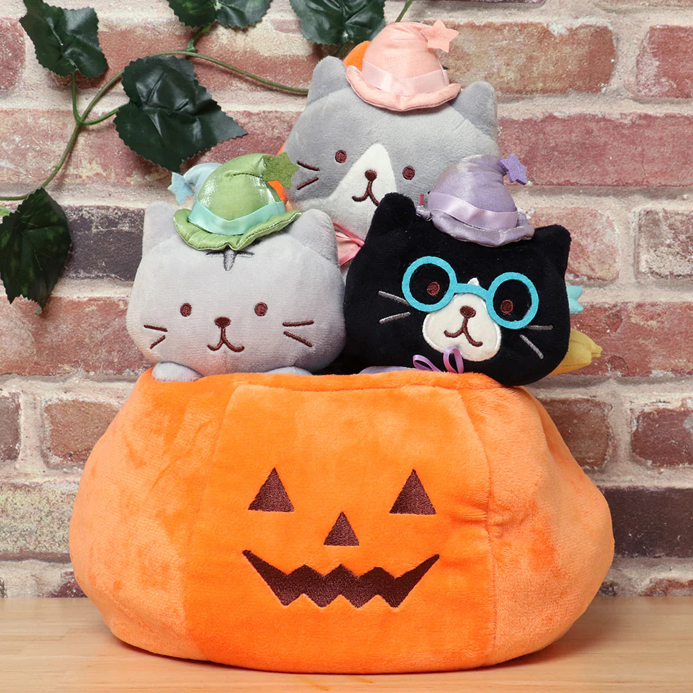 Hapins Halloween Kitten Plush Ginger Cat