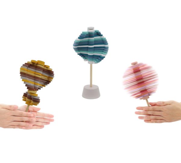 Wooden Spinning Lollipop