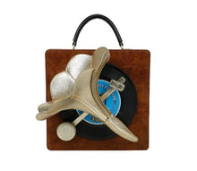 Load image into Gallery viewer, Vendula Vintage Rose Gramophone Case Bag
