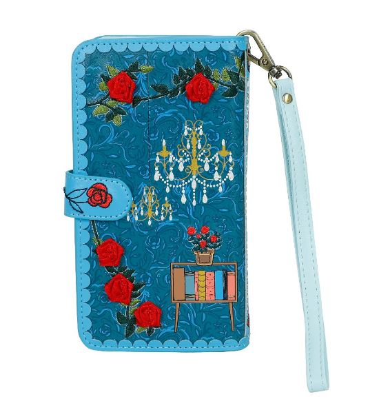Vendula Vintage Rose  Universal Flip Phone Wallet