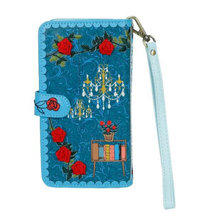 Vendula Vintage Rose  Universal Flip Phone Wallet