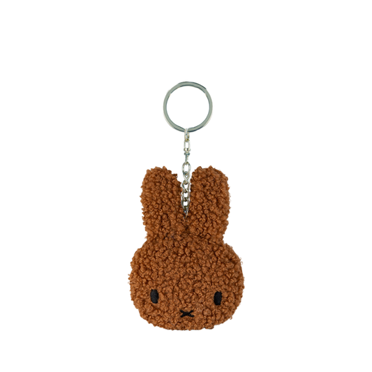 Miffy & Friends Miffy Flat Keychain Tiny Teddy Cinnamon 10cm