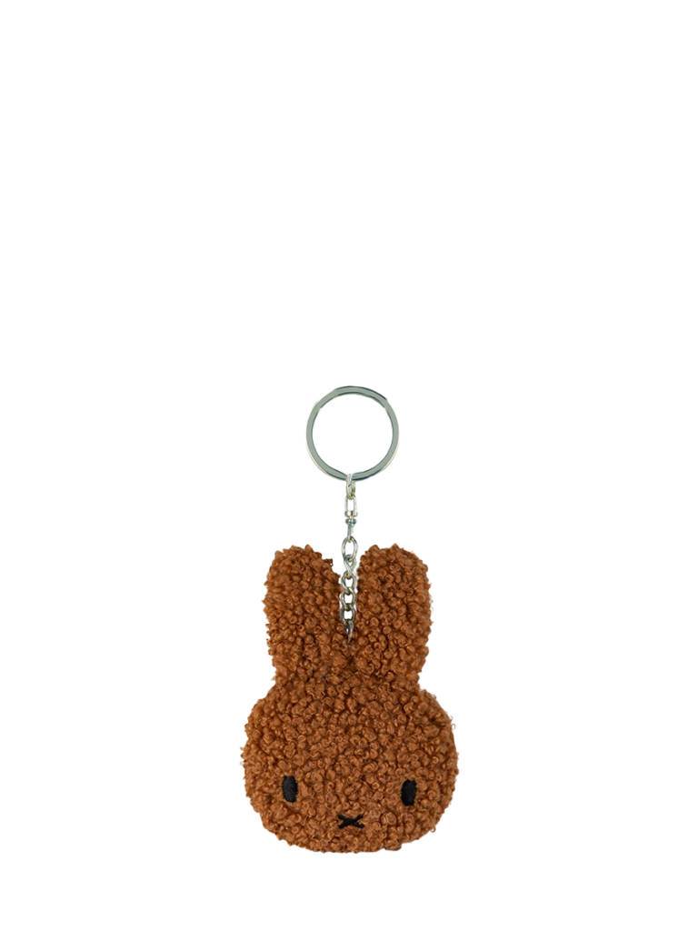 Miffy Flat Keychain Tiny Teddy Cinnamon (10cm)
