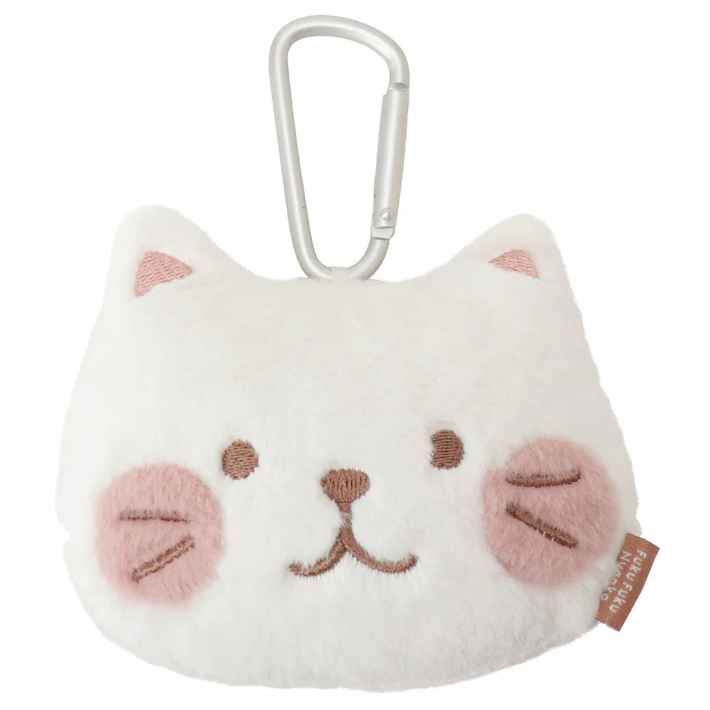 Hapins Blushing Lucky Coin Purse Persian Cat