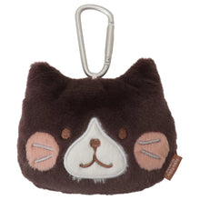 Load image into Gallery viewer, Hapins Blushing Lucky Coin Purse Tuxedo Cat
