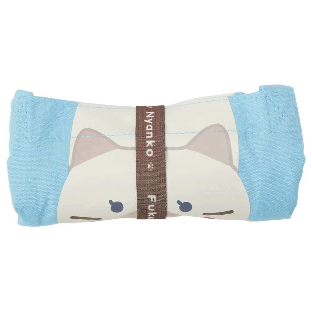Hapins Canvas Tote Gray Bag Ragdoll Cat