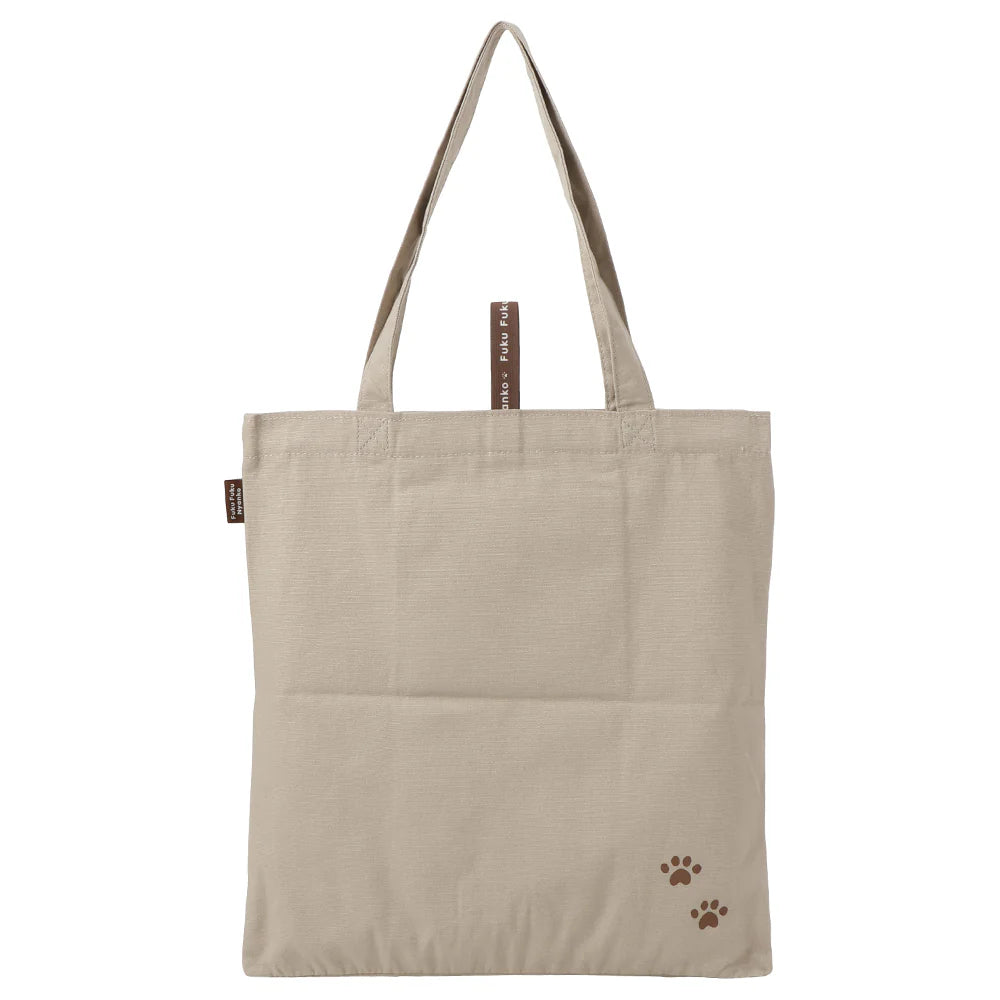 Hapins Canvas Tote Gray Bag Ragdoll Cat