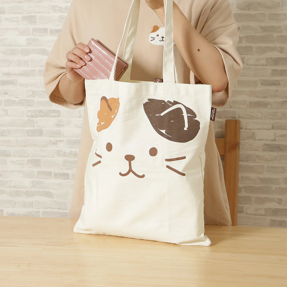 Hapins Canvas Tote Gray Bag Ragdoll Cat