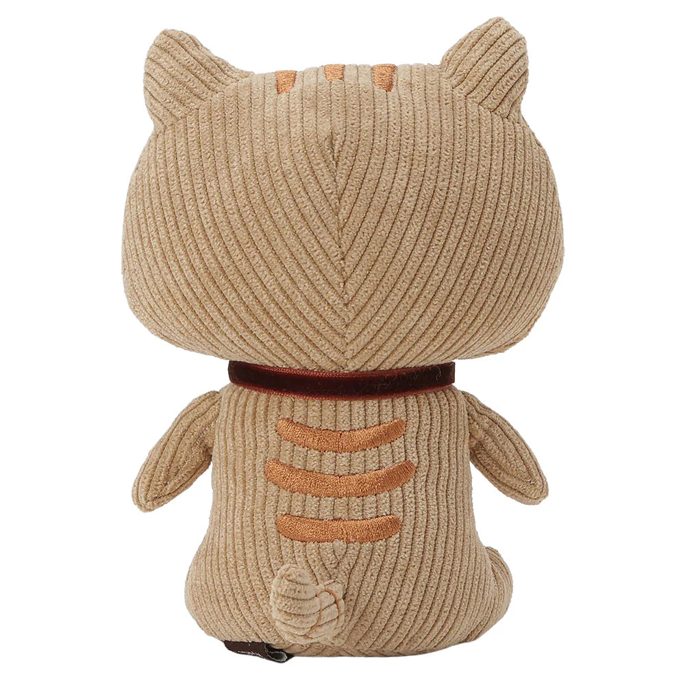Hapins Corduroy Plush Ginger Cat