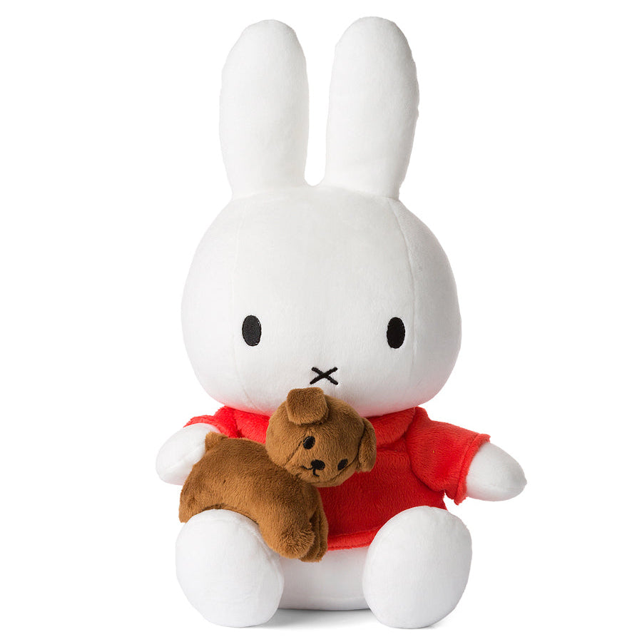 Miffy & Friends Miffy with Snuffy sitting 33cm