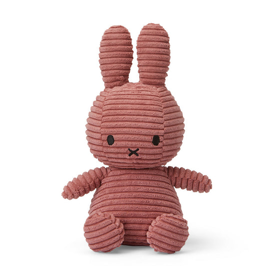 Miffy & Friends Miffy (ECO) Corduroy Dusty Rose 23cm