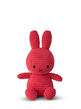Load image into Gallery viewer, Miffy &amp; Friends Miffy (ECO) Corduroy Fuchsia 23cm
