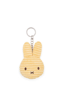 Miffy Flat Keychain ECO Corduroy Buttercream - 10cm - 4"