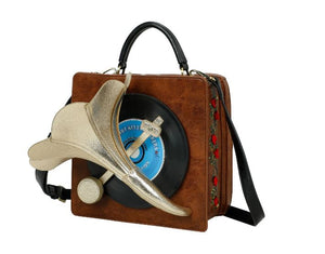 Vendula Vintage Rose Gramophone Case Bag
