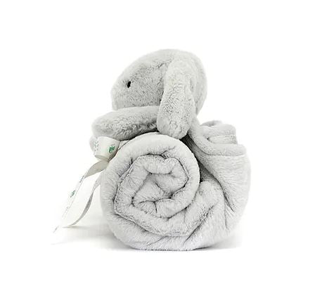 Jellycat Blankie Bashful Silver Bunny 56cm