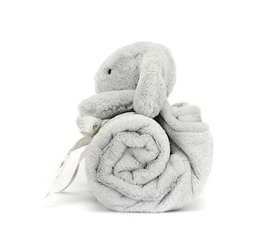 Jellycat Bashful Silver Bunny Blankie