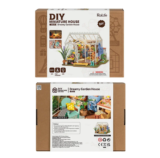 Robotime Rolife DIY Miniature House Dreamy House Garden