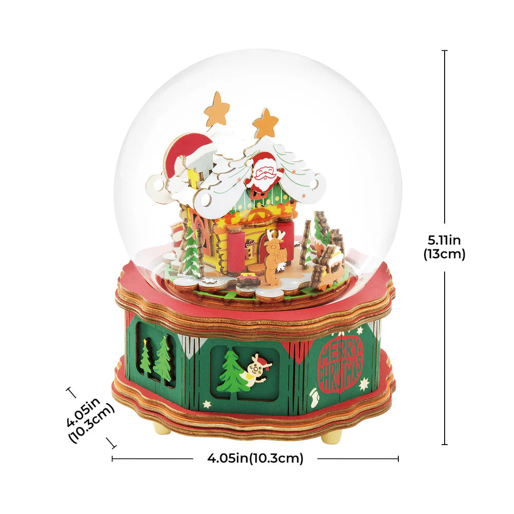 Robotime Christmas Town Music Box AM46