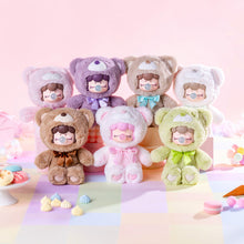 Load image into Gallery viewer, Robotime Rolife Nanci&#39;s Colorful Chocolate Cutie Bears Surprise Plush Dolls MNAXX
