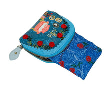 Load image into Gallery viewer, Vendula Vintage Rose Folding Shopper and Purse
