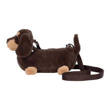Load image into Gallery viewer, Jellycat Otto Sausage Dog Shoulder Bag
