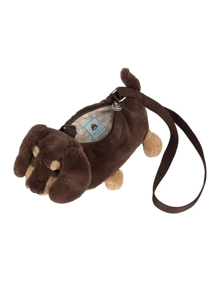 Jellycat Otto Sausage Dog Shoulder Bag