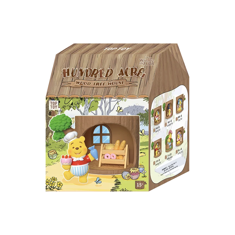 Toptoy Winnie the Pooh Hundred Acre Wood Tree House Series Blind Box