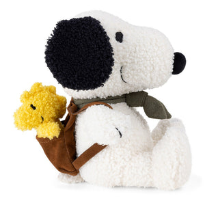 Snoopy Sitting with Woodstock in Backpack (20cm)