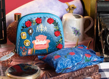 Load image into Gallery viewer, Vendula Vintage Rose Folding Shopper and Purse
