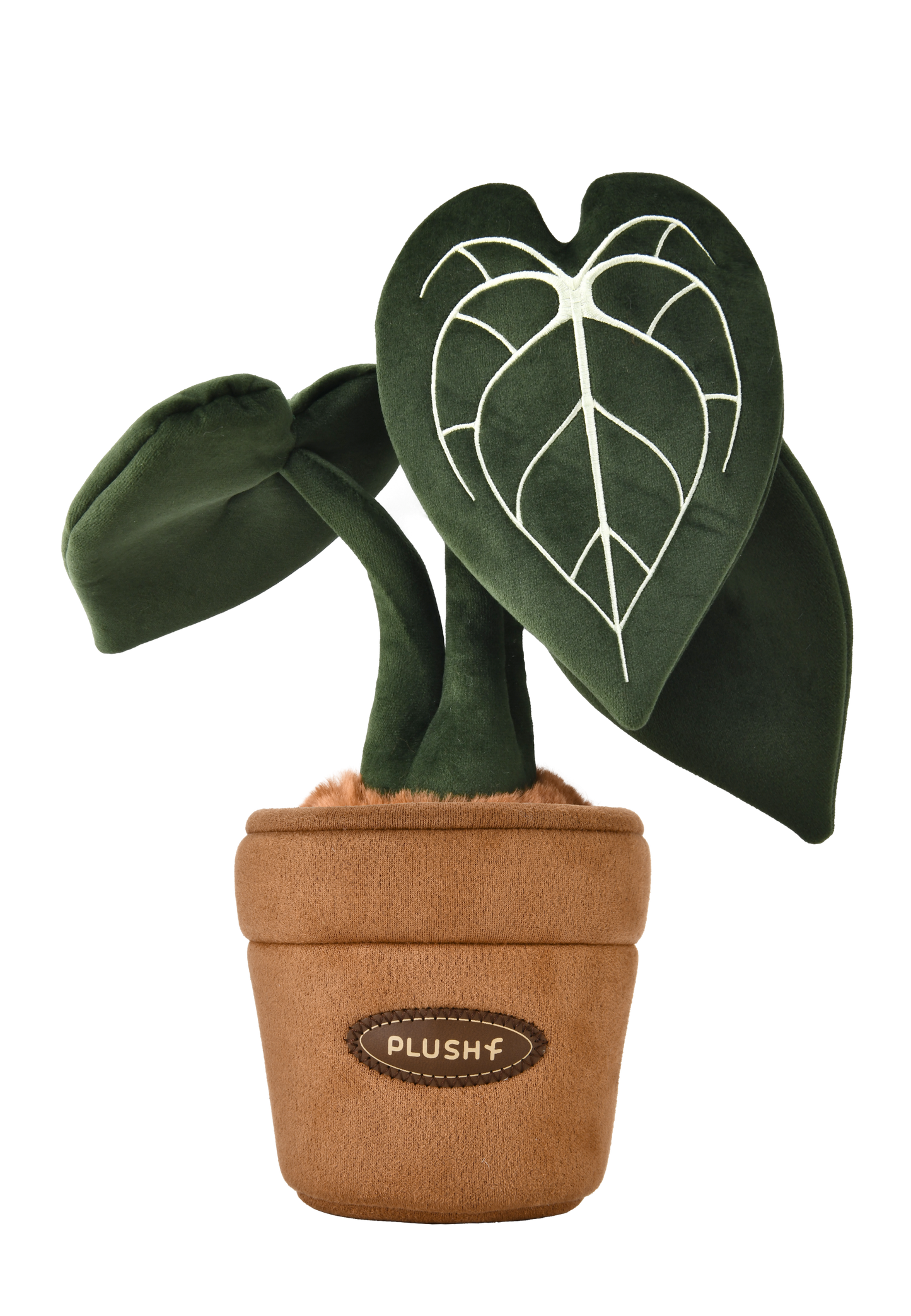 PlushWoods Klein Anthurium Plant Plush With Pot 25cm