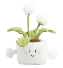 Load image into Gallery viewer, PlushWoods Dandelion Plant Plush With Pot 20cm
