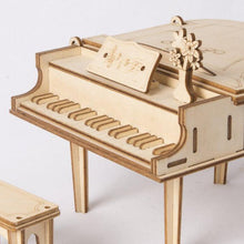 Load image into Gallery viewer, Robotime Classical 3D Wooden Grand Piano
