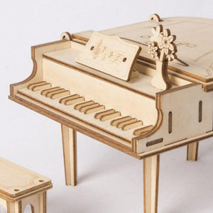 Robotime Classical 3D Wooden Grand Piano