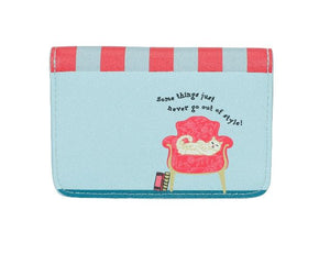Vendula Vintage Rose Accordian Card Wallet