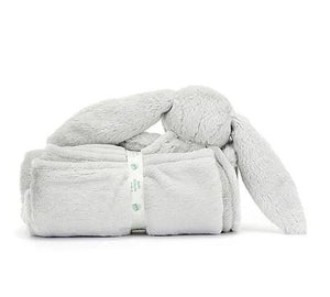 Jellycat Bashful Silver Bunny Blankie