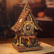 Load image into Gallery viewer, Robotime Cuckoo Clock Mechanical 3D Wooden Puzzle

