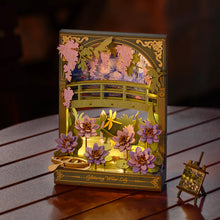 Load image into Gallery viewer, Robotime Rowood Glittering Water Lily Wall Art 3D Wooden Puzzle TH001
