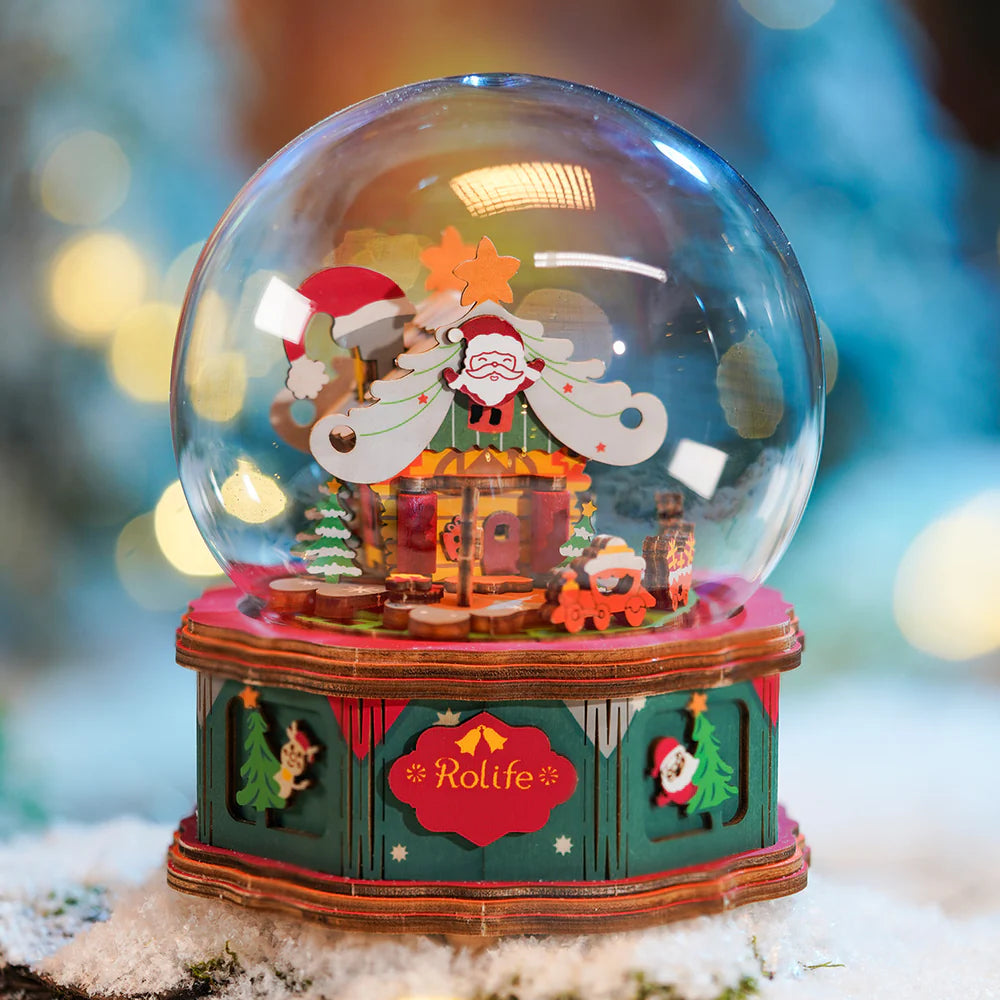 Robotime Christmas Town Music Box AM46