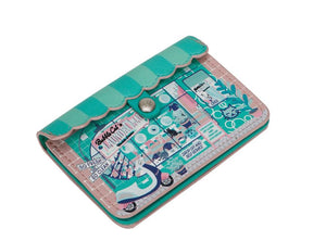Vendula London-Bubble Cats Accordian Card Wallet