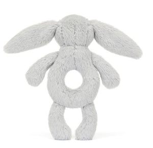 Jellycat Bashful Silver Bunny Ring Rattle