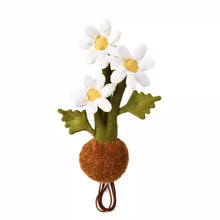 Load image into Gallery viewer, PlushWoods Daisy Plant Plush With Pot 25cm
