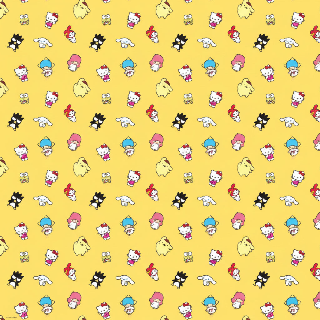 Hello Kitty and Friends All Wrapped Up: A Wrapping Paper Book