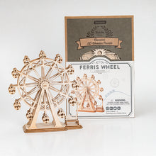 Load image into Gallery viewer, Robotime Classical 3D Wooden Ferris Wheel
