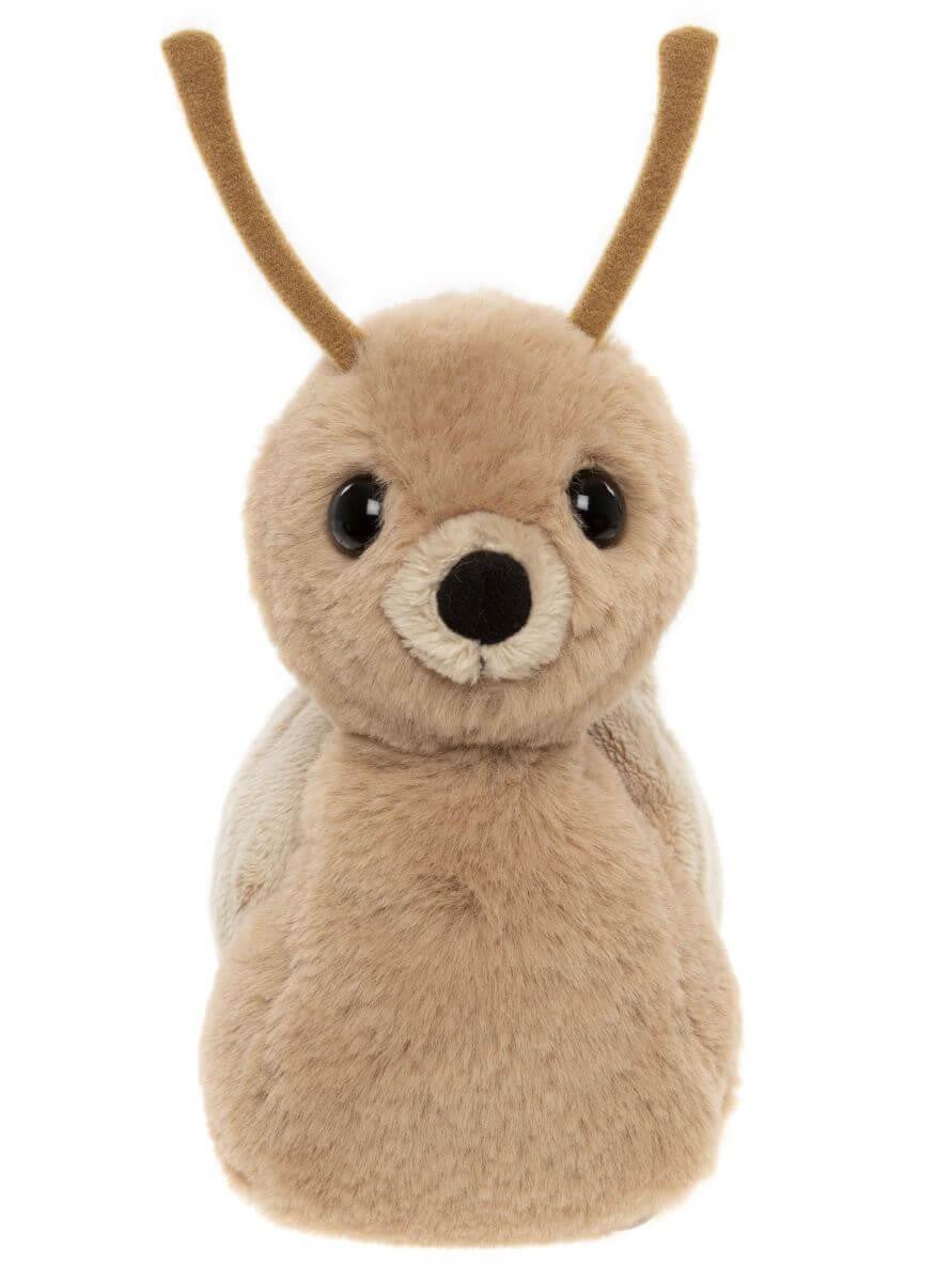 Bear & Me By Charlie Bears Saffy Snail Oatmeal Brown 18cm