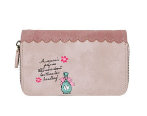 Purfumery Blush Edition Med Ziparound Wallet