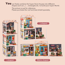 Load image into Gallery viewer, Robotime Rolife Super Creator Daily Inspiration Cafe DIY Miniature House Kit DW001B
