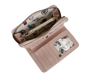 Purfumery Blush Edition Med Ziparound Wallet