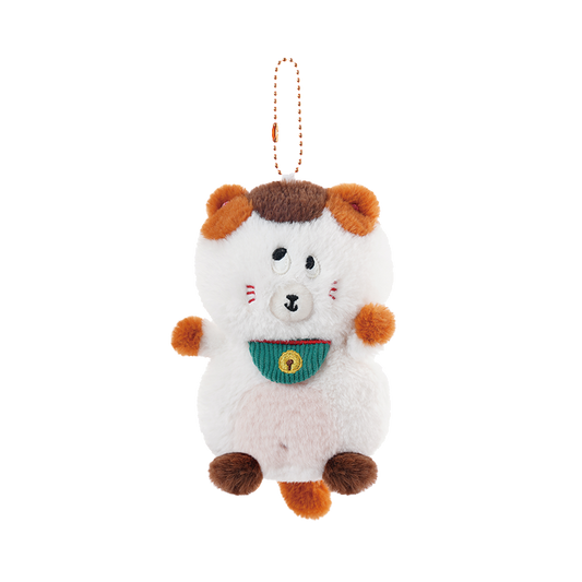 Glee Beanx  – Chubby Series Keycharm - Riich the Rich Lucky Cat 13cm