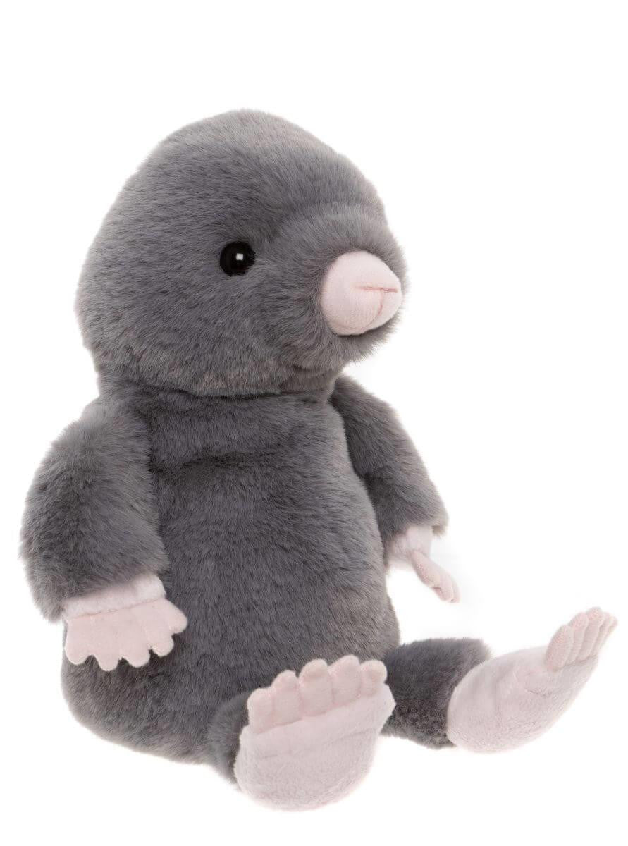 Bear & Me By Charlie Bears Mula Mole Stone Grey 25cm